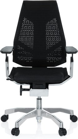 GENIDIA - High End Bürostuhl Schwarz