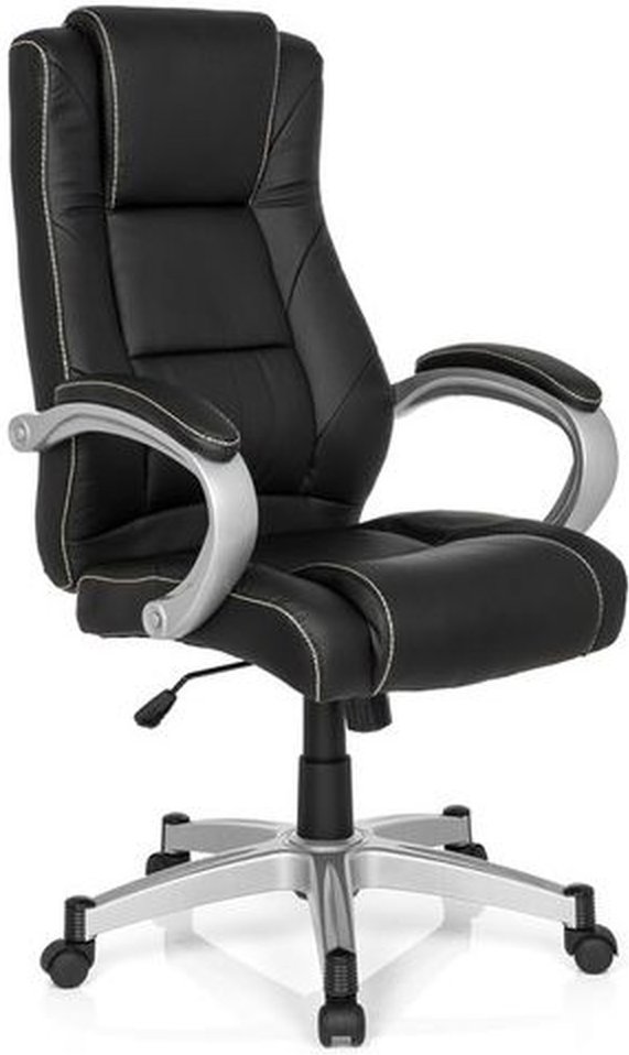 RELAX CL180 - Gamingstuhl Schwarz Buerostuhl24 Kunstleder