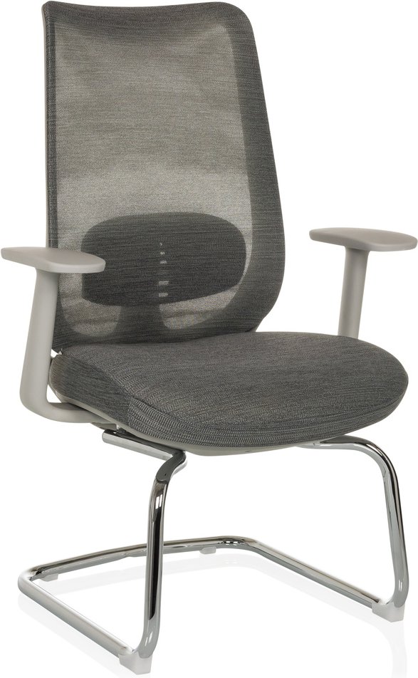 MILESTON V - Freischwinger Grau