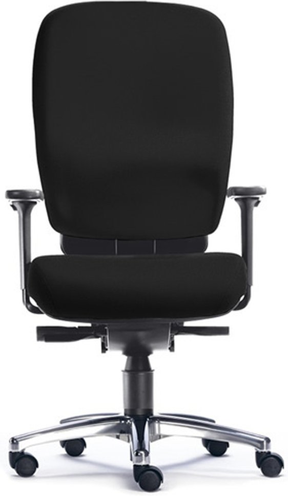 ZERO 15 - High End Bürostuhl Schwarz Stoff