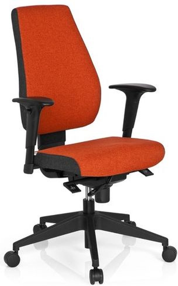 PRO-TEC 500 - Profi Bürostuhl Rot