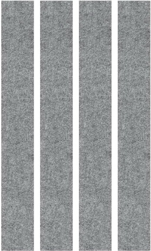 AWP 200 | Akustik-Wandelemente - Zubehör Grau meliert 200 x 25 cm