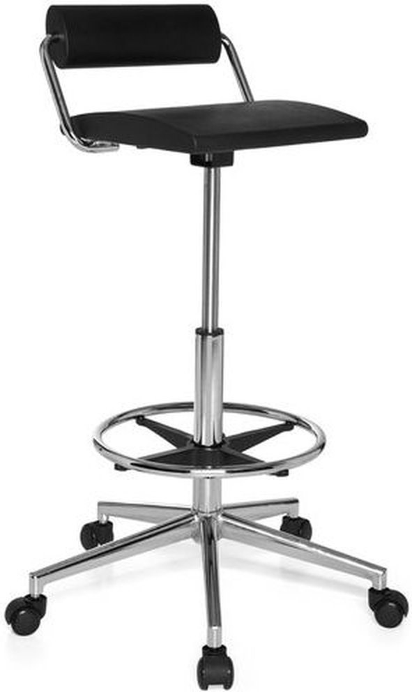 TOP WORK 28 - Drehhocker Schwarz