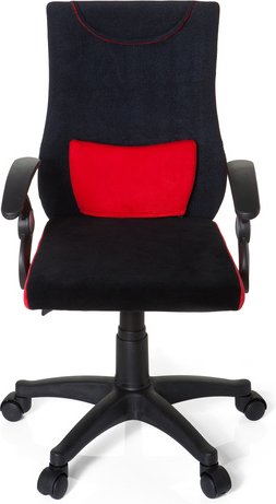 KIDDY PRO AL - Kinderdrehstuhl Schwarz / Rot