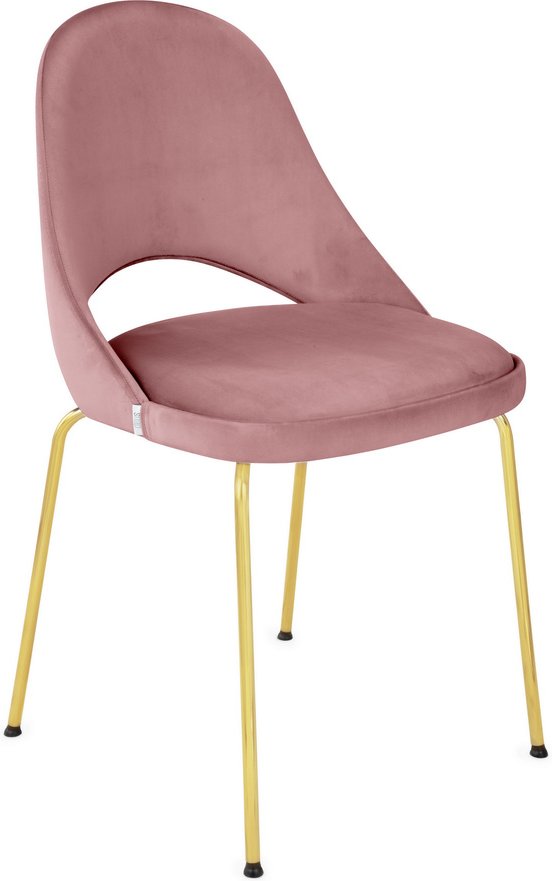 COSTA GOLD - Vierfußstuhl Rosa