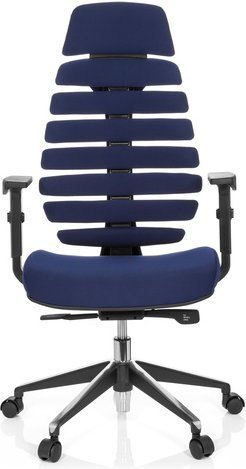 ERGO LINE II PRO | Stoff - Profi Bürostuhl Blau