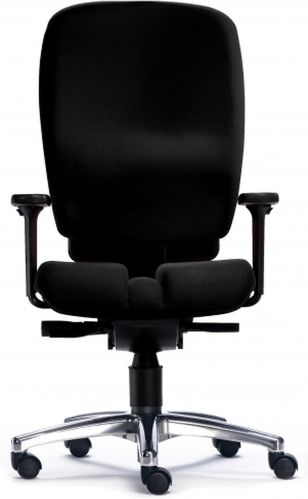 Thumbnail - ZERO M15 AL - Profi Bürostuhl Schwarz Stoff