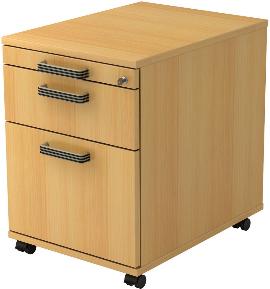 Thumbnail - SIGNA AC20 SG - Rollcontainer Buche Streifengriff Kunststoff