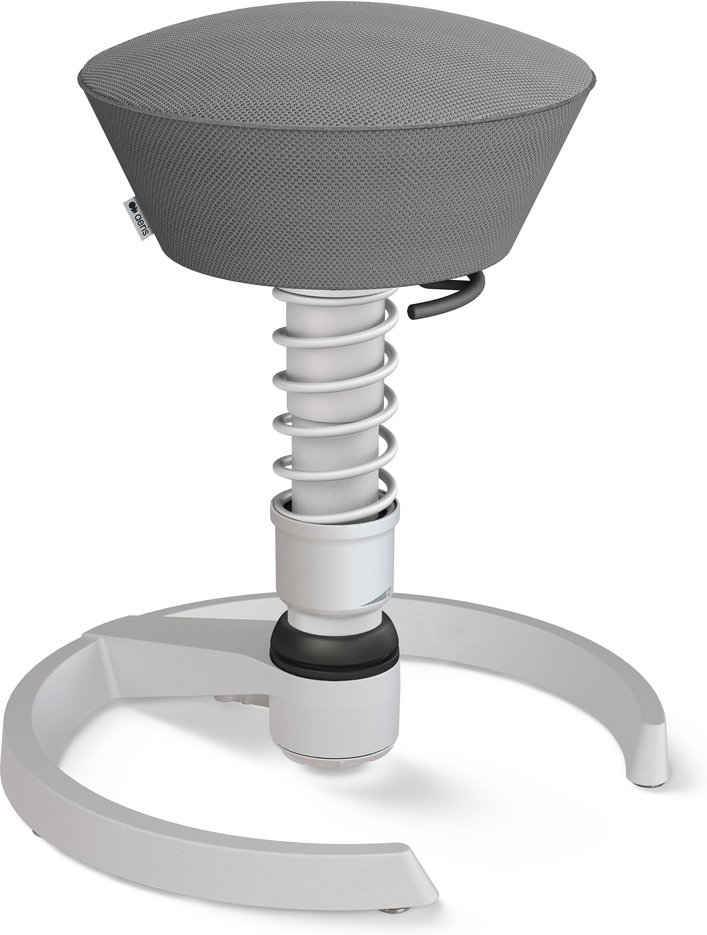 AERIS SWOPPER AIR MIT GLEITER - Swopper Standard Grau Mesh-Gewebe AIR Gestell Hellgrau metallic