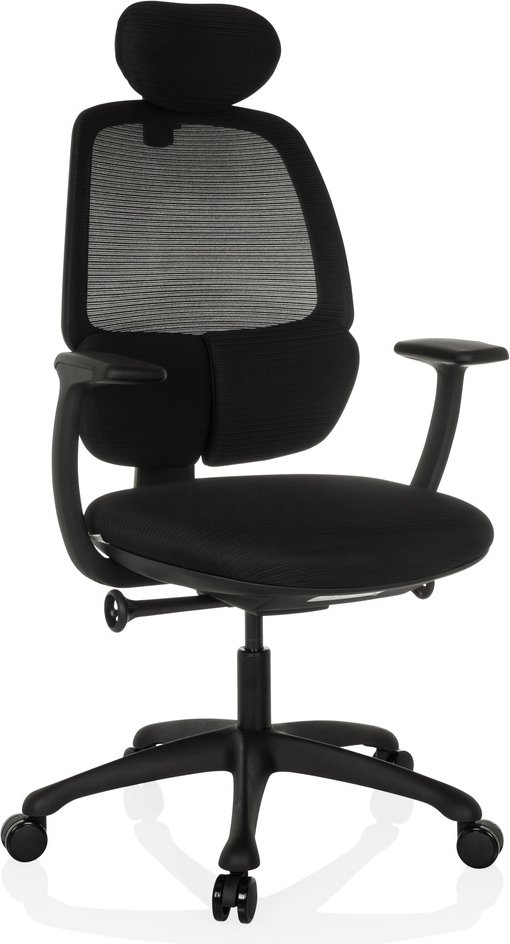 RI-COVER - Profi Bürostuhl Schwarz