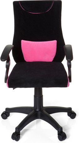 Thumbnail - KIDDY PRO AL - Kinderdrehstuhl Schwarz / Rosa