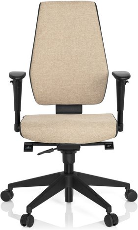 PRO-TEC 500 - Profi Bürostuhl Beige