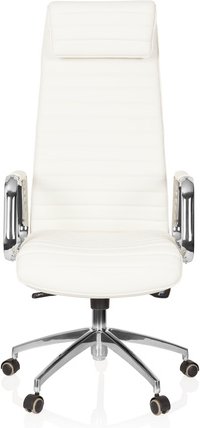 ASPERA 20 - Luxus Chefsessel Cremeweiß