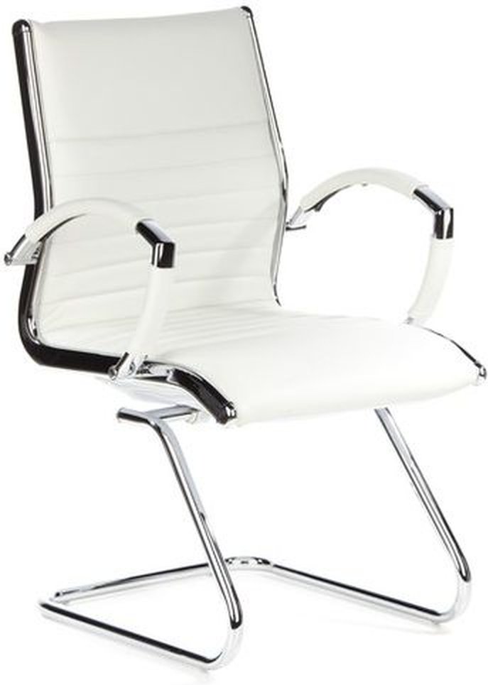 PARMA V - Freischwinger Cremeweiß