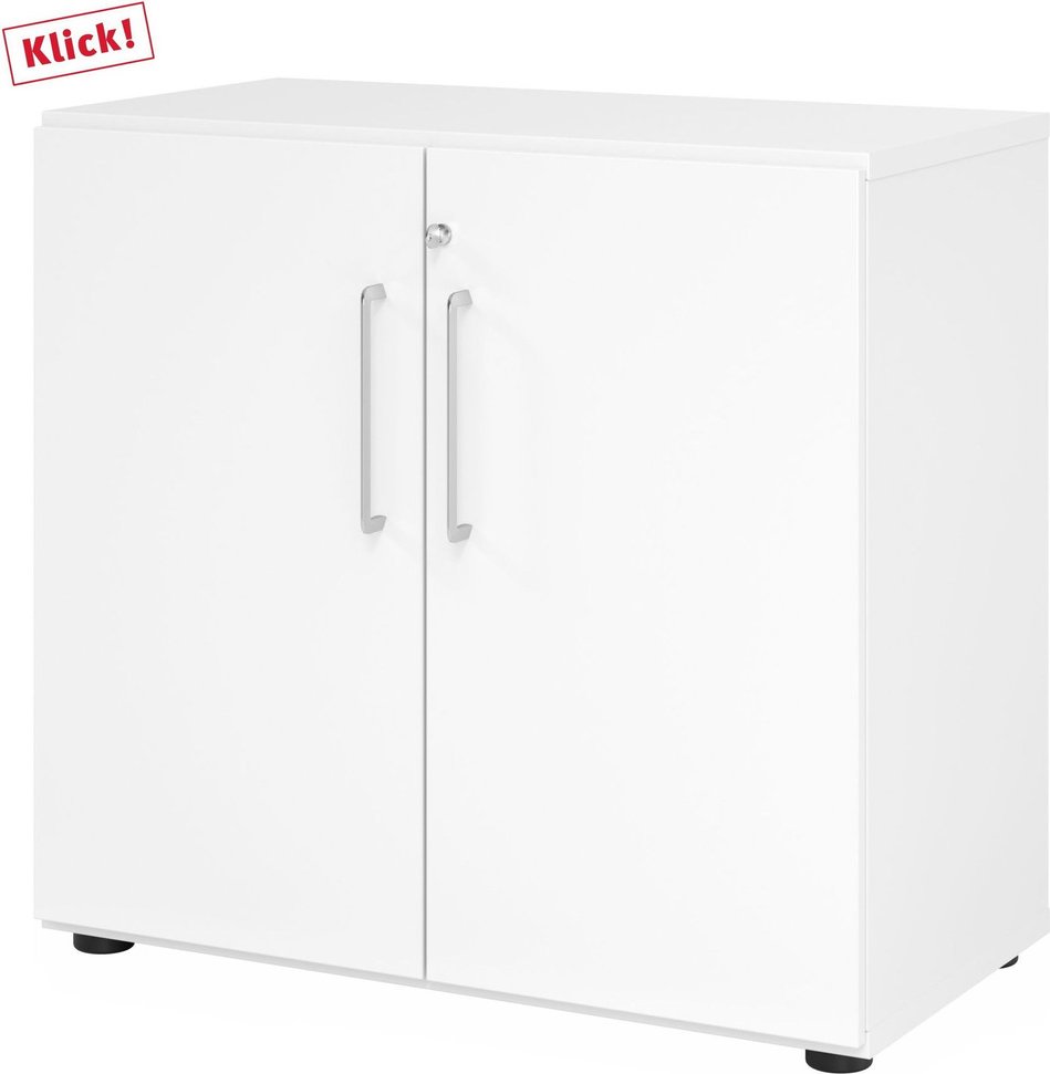 Thumbnail - BETA 9 | Schrank mit Türen | 2 OH - Weiß