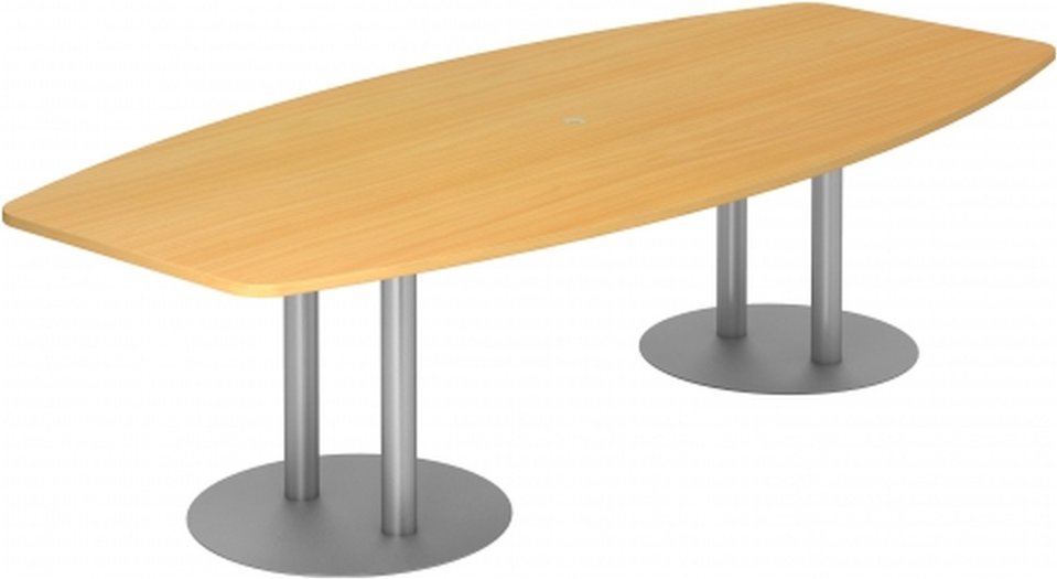 Thumbnail - KARAT S 28 S - Karat Buche mit Säulenfuß/Silber 280 x 130