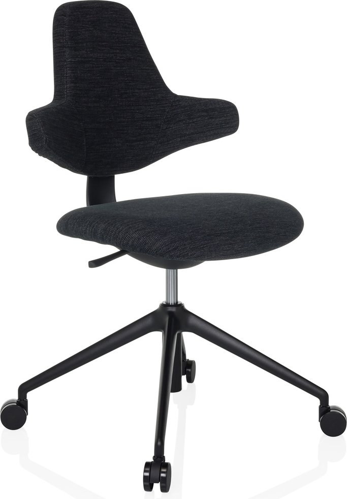 PALIANO - Profi Bürostuhl Schwarz