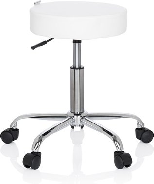 OPERATOR II - Drehhocker Weiß