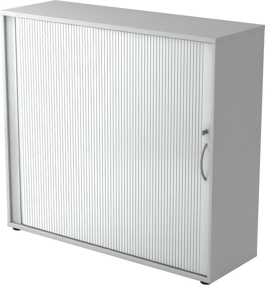 BETA 1733S | Rollladenschrank | 3 OH - Grau Bogengriff Metall