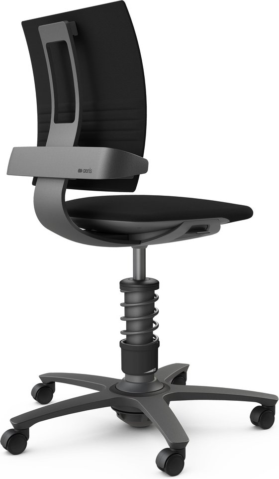 AERIS 3DEE - Swopper Standard Wollmischung Gestell Schwarz Schwarz