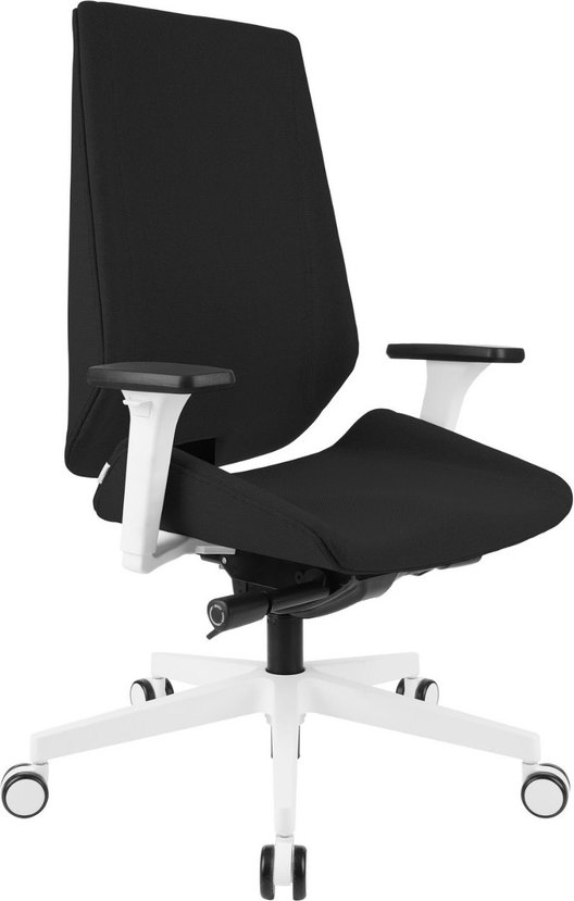 MOON WHITE - Profi Bürostuhl Schwarz
