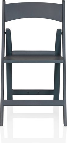 TRAVANO 1 2er Pack - Klappstuhl Grau