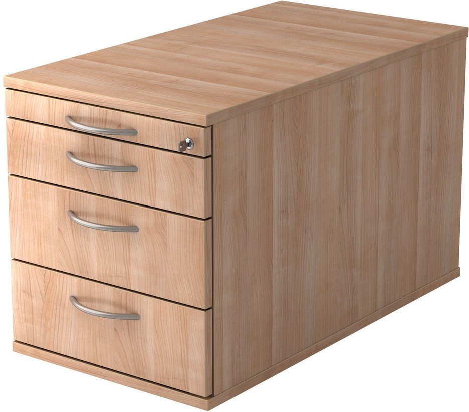 SIGNA TC30 BM - Rollcontainer Nussbaum Bogengriff Metall