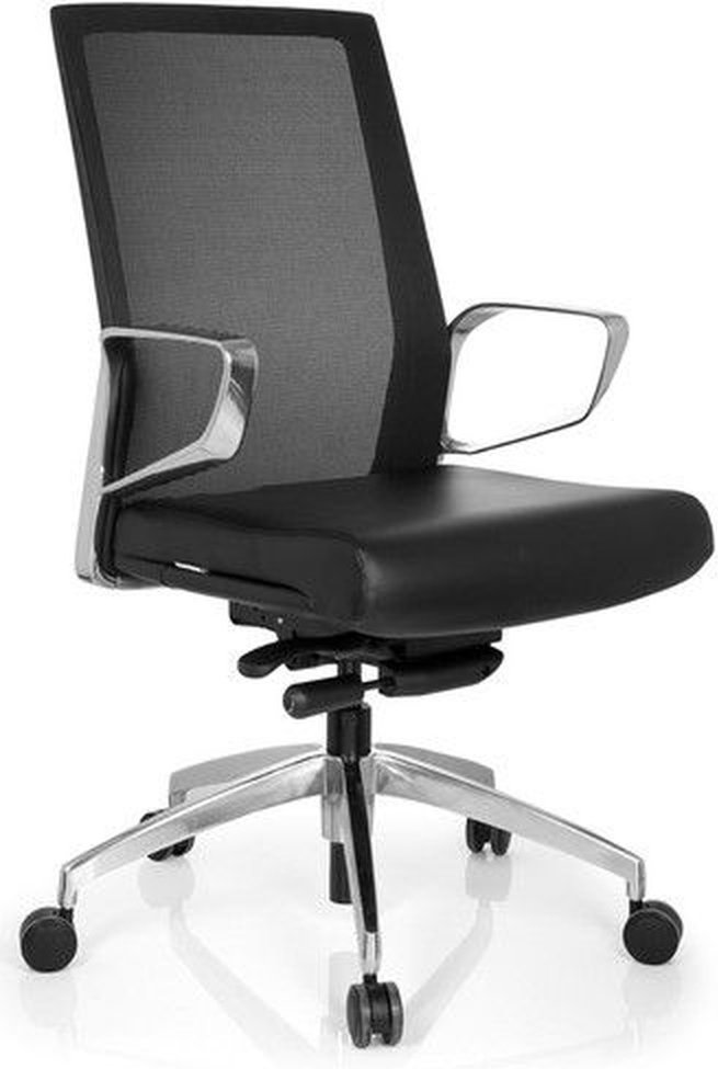 PROVIDER NET - Profi Bürostuhl Schwarz