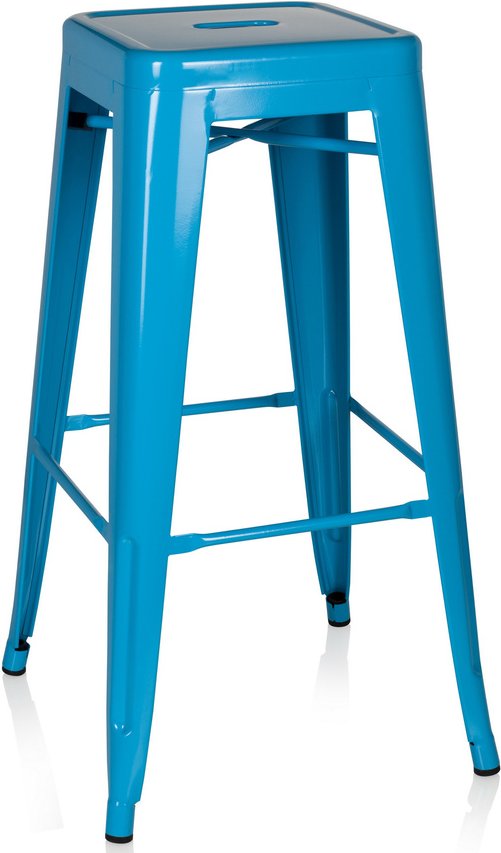 VANTAGGIO HIGH - Barhocker Hellblau