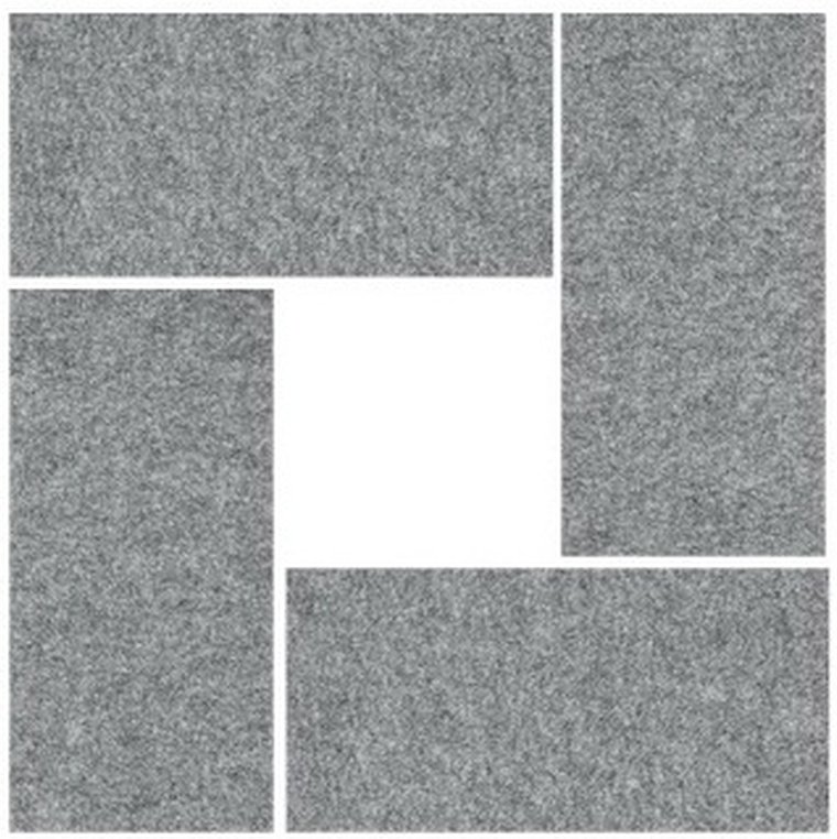 AWP 65 | Akustik-Wandelemente - Zubehör Grau meliert 65 x 25 cm