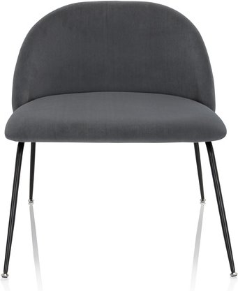VELVO - Polsterstuhl Grau