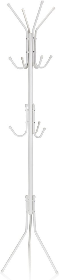 SPACE IV - Garderobenständer Weiß