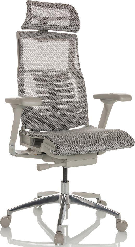 POFIT G GEN2 - High End Bürostuhl Hellgrau