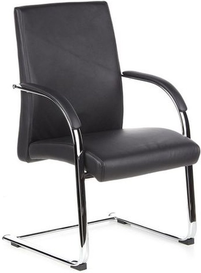 BAROLO V - Freischwinger Schwarz