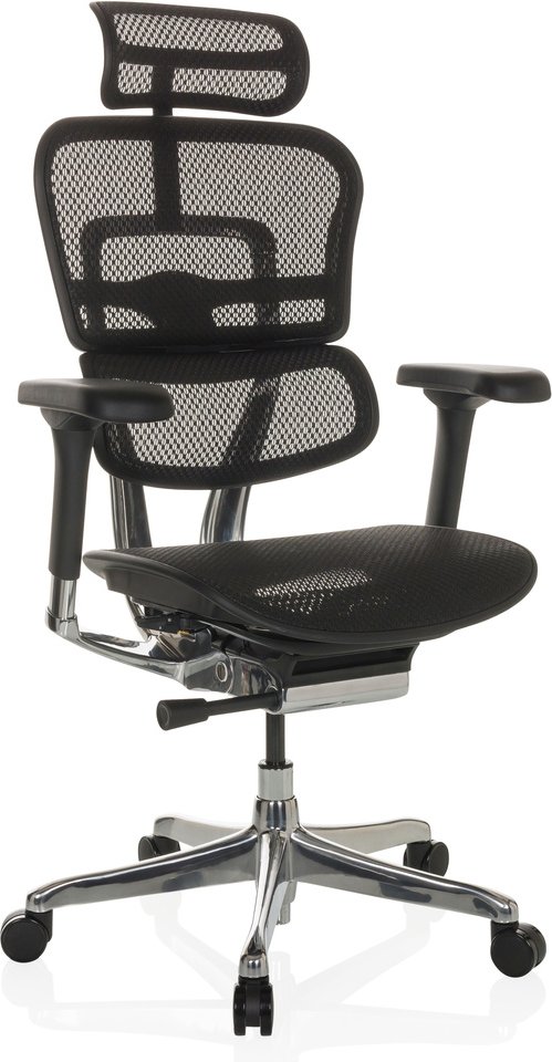 ERGOHUMAN GEN2 | Netz - Luxus Chefsessel Schwarz