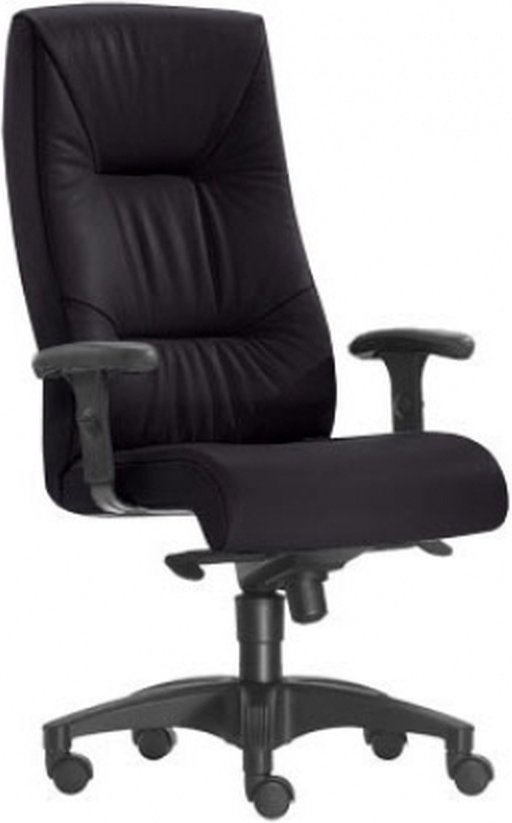 ZERO 70 XL - XXL Drehstuhl Schwarz Stoff