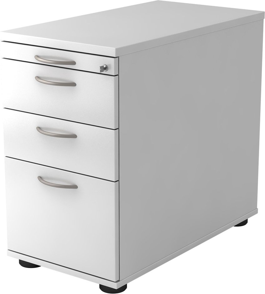 SIGNA SC40 BM - Standcontainer Weiß Bogengriff Metall