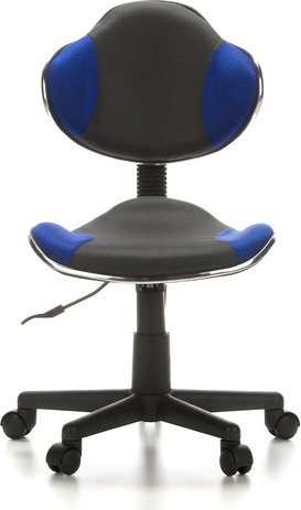 KIDDY GTI-2 - Kinderdrehstuhl Grau / Blau