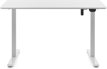 Worktime | 120x60 - Elektrisch höhenverstellbarer Schreibtisch Weiß