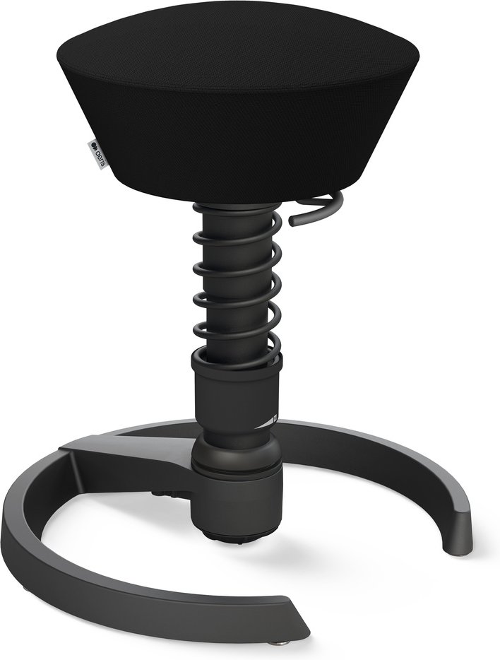 AERIS SWOPPER MIT GLEITER - Swopper Standard Wollmischung Schwarz Gestell Schwarz