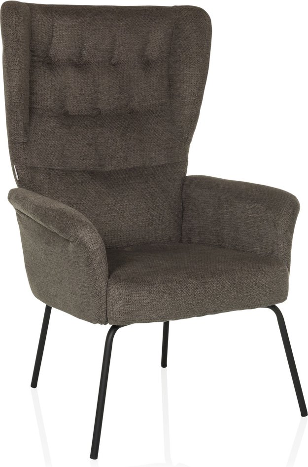 HAVENIO - Polstersessel Dunkelgrau
