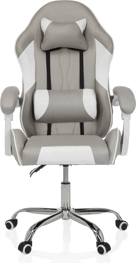 GAMEBREAKER W03 - Gamingstuhl Grau/Weiß