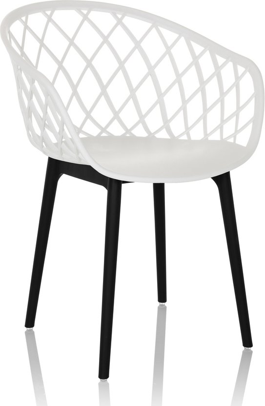 BEGIO - Schalenstuhl Weiß