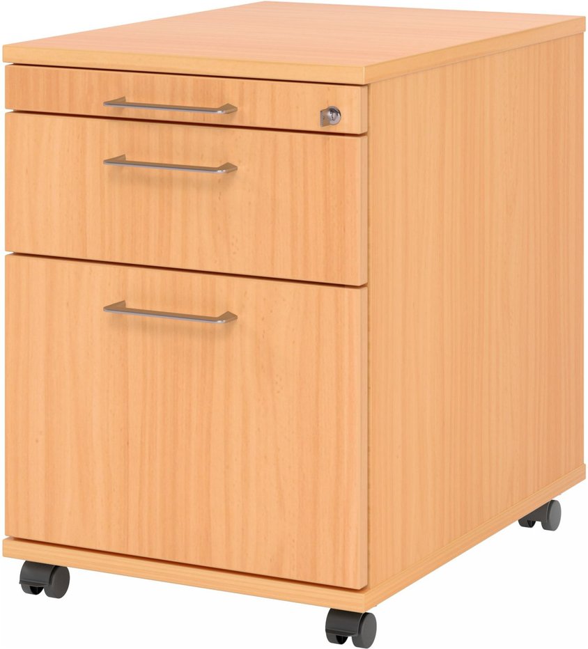 SIGNA AC20 BS - Rollcontainer Buche Bügelgriff Metall