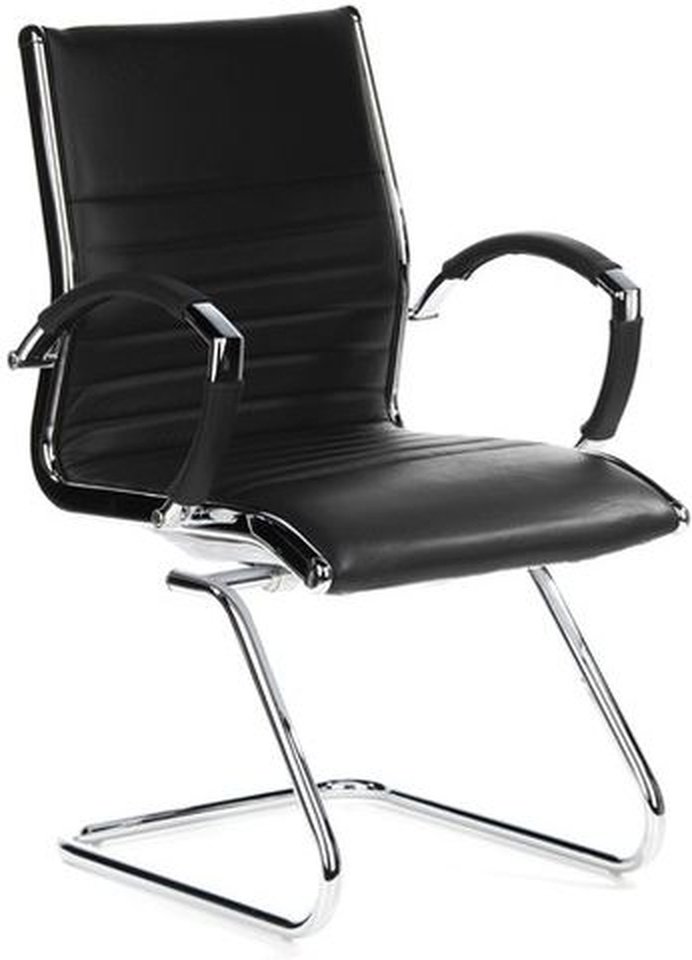 PARMA V - Freischwinger Schwarz