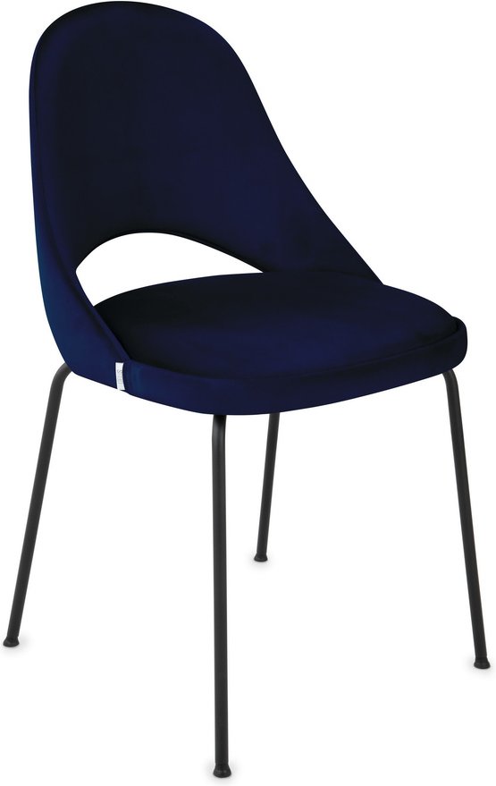 COSTA BLACK - Vierfußstuhl Dunkelblau