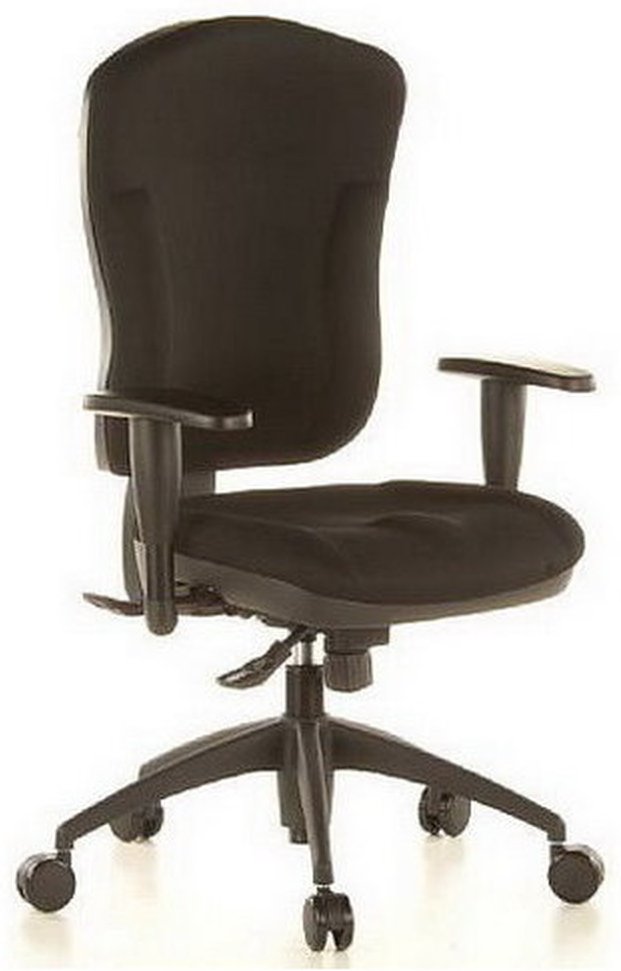 WELLPOINT 30 K2 - Profi Bürostuhl Schwarz Stoff