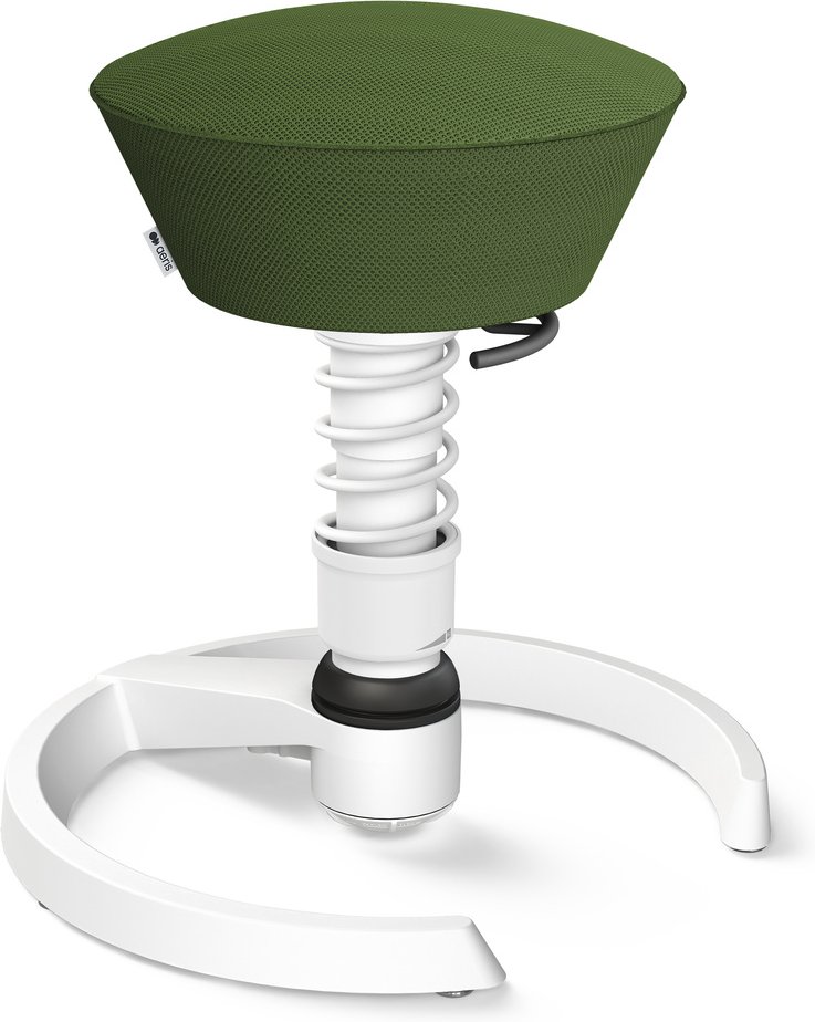 AERIS SWOPPER AIR MIT GLEITER - Swopper Low Grün Gestell Weiß Mesh-Gewebe AIR