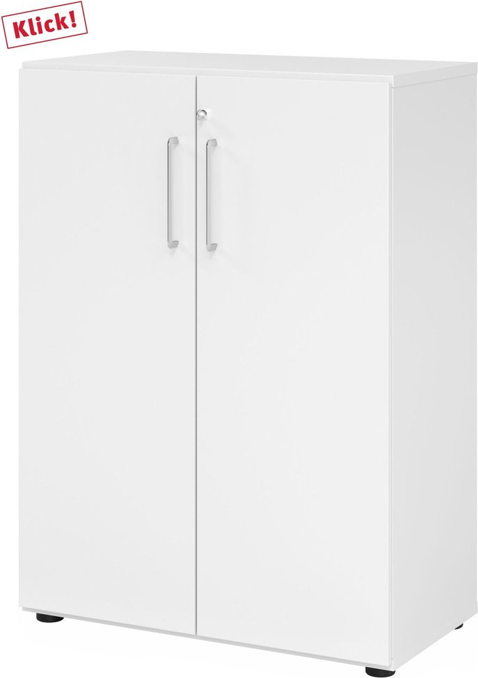 BETA 9 | Schrank mit Türen | 3 OH - Weiß