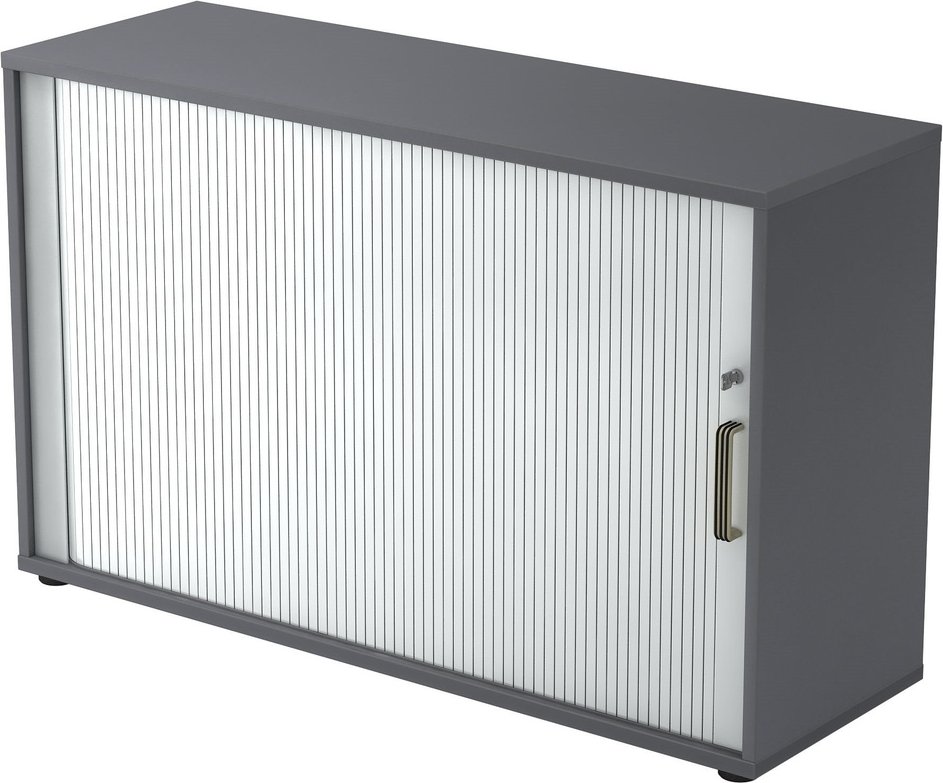 BETA 1732S | Rollladenschrank | 2 OH - Streifengriff Kunststoff Graphit